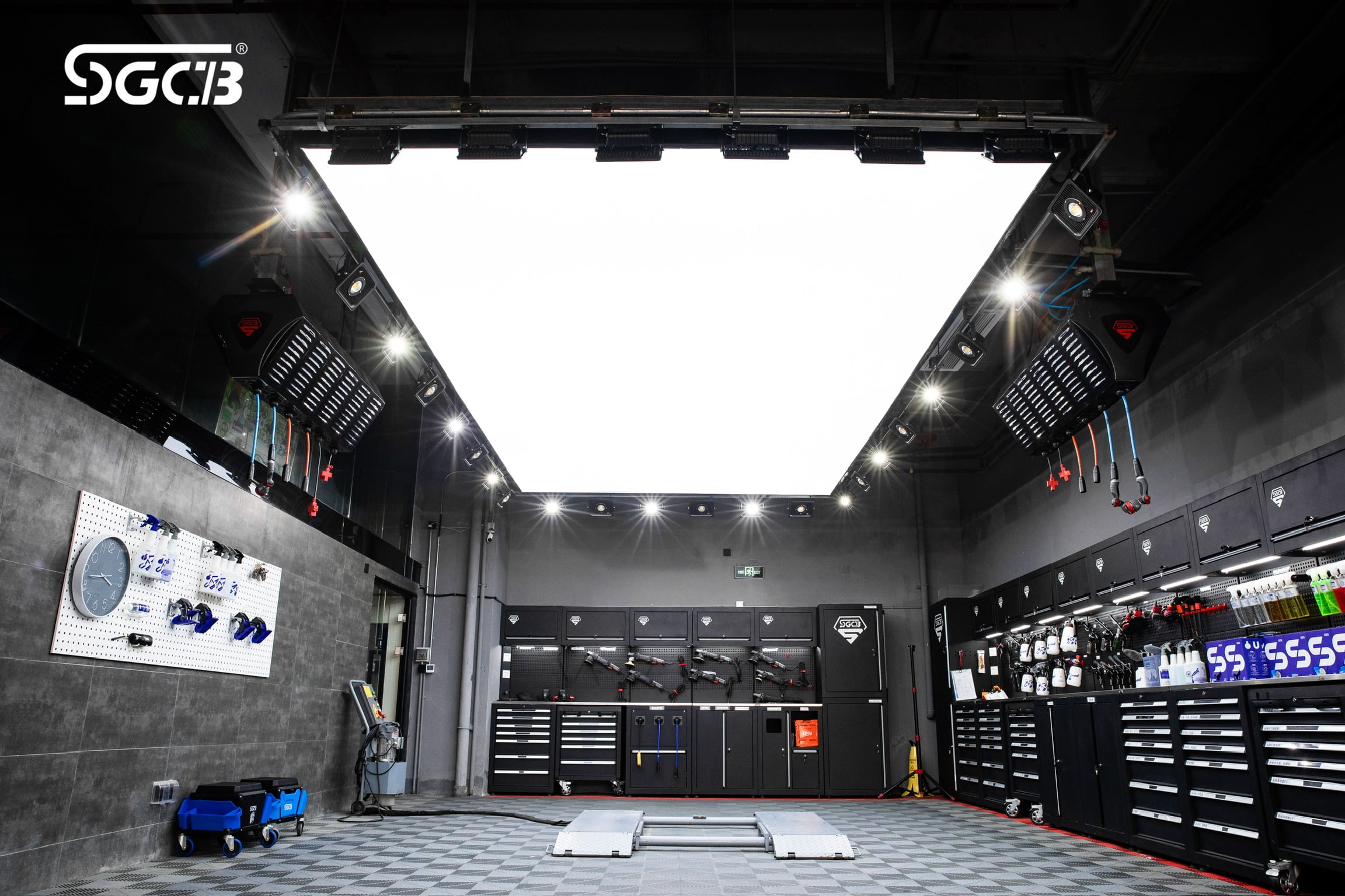 Mặt Bằng Garage Chăm Sóc Xe Cần Bao Nhiêu M2?